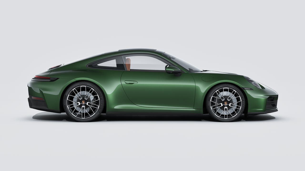 New 2026 Oak Green Metallic Neo Porsche Carrera S image 6