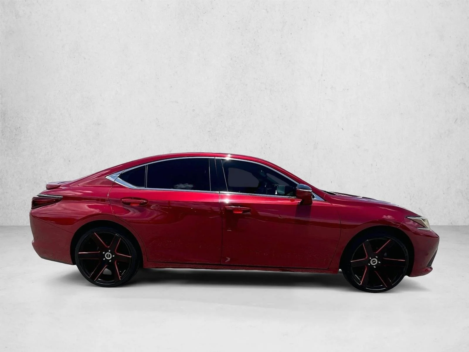 Used 2019 Red Lexus ES 350 F SPORT image 5
