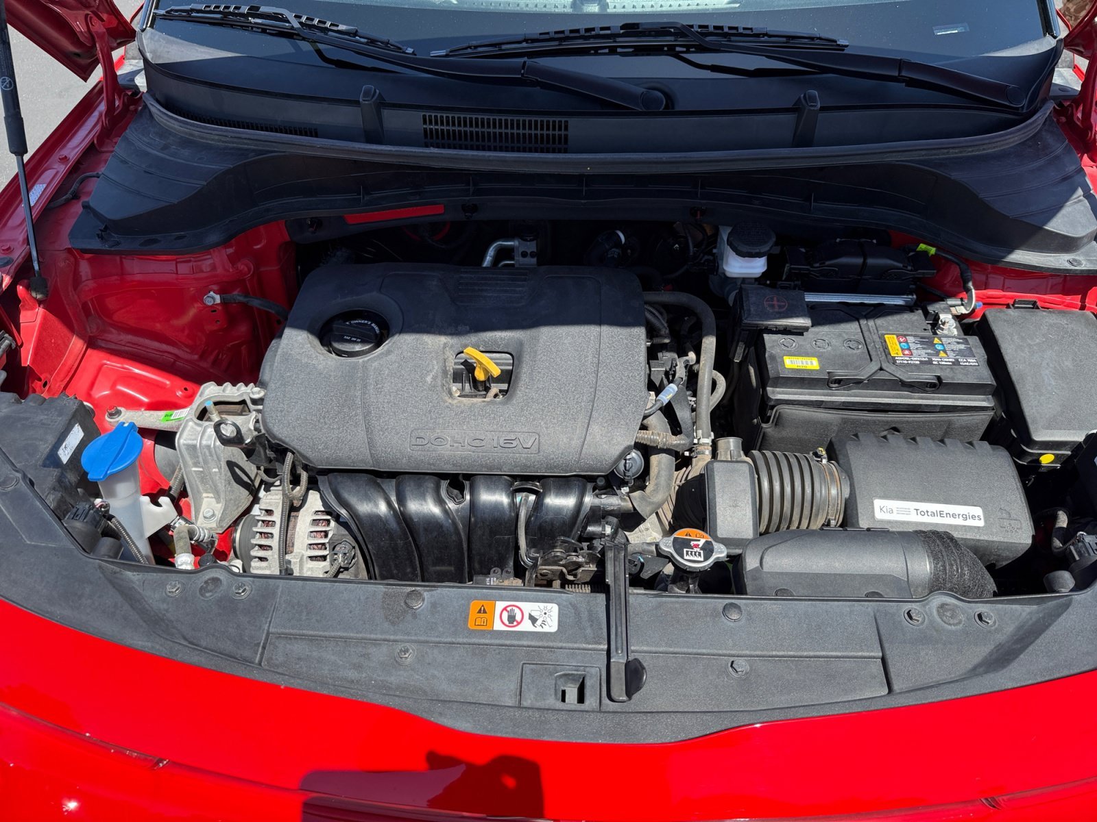 Used 2024 Inferno Red Kia LX image 20