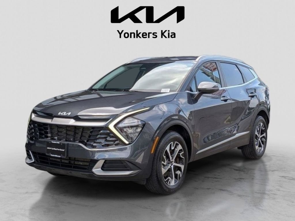 Certified Used 2023 Gray Kia EX image 1