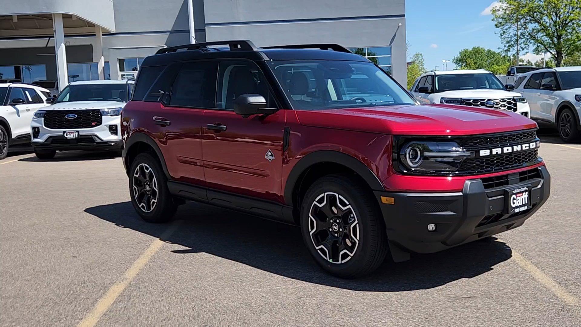 New 2026 Ruby Red Metallic Tinted Clearcoat Ford Outer Banks image 7