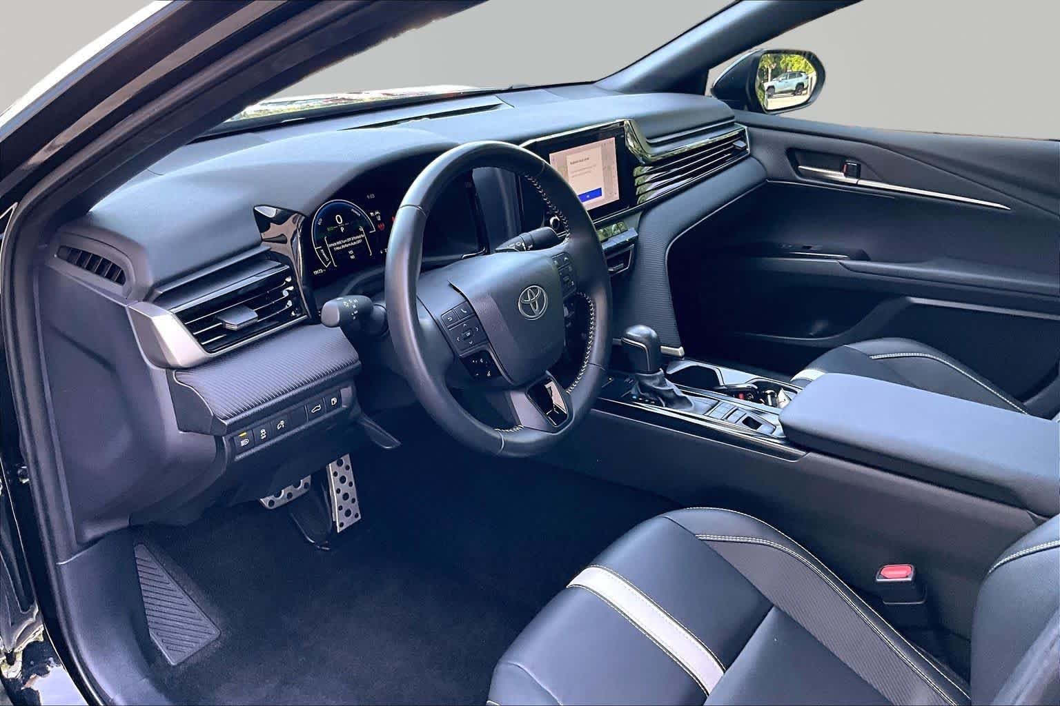 Used 2025 Midnight Black Metallic Toyota SE image 18