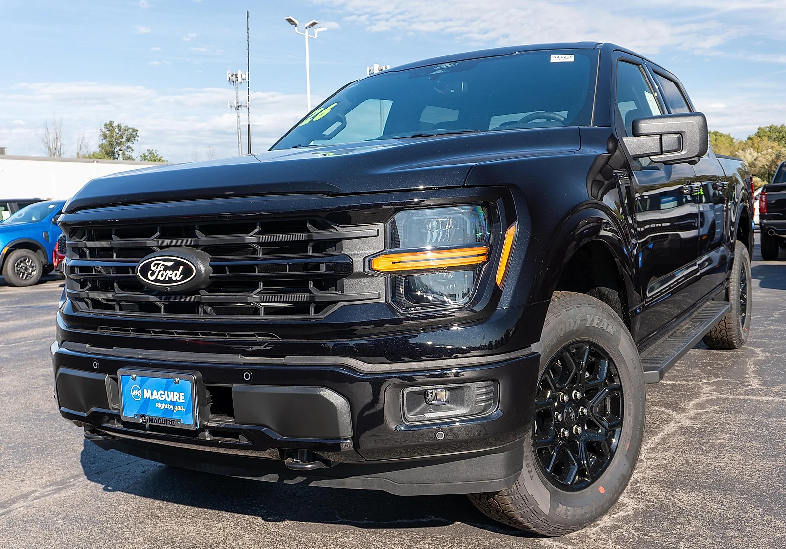 New 2026 Agate Black Metallic Ford XLT image 1