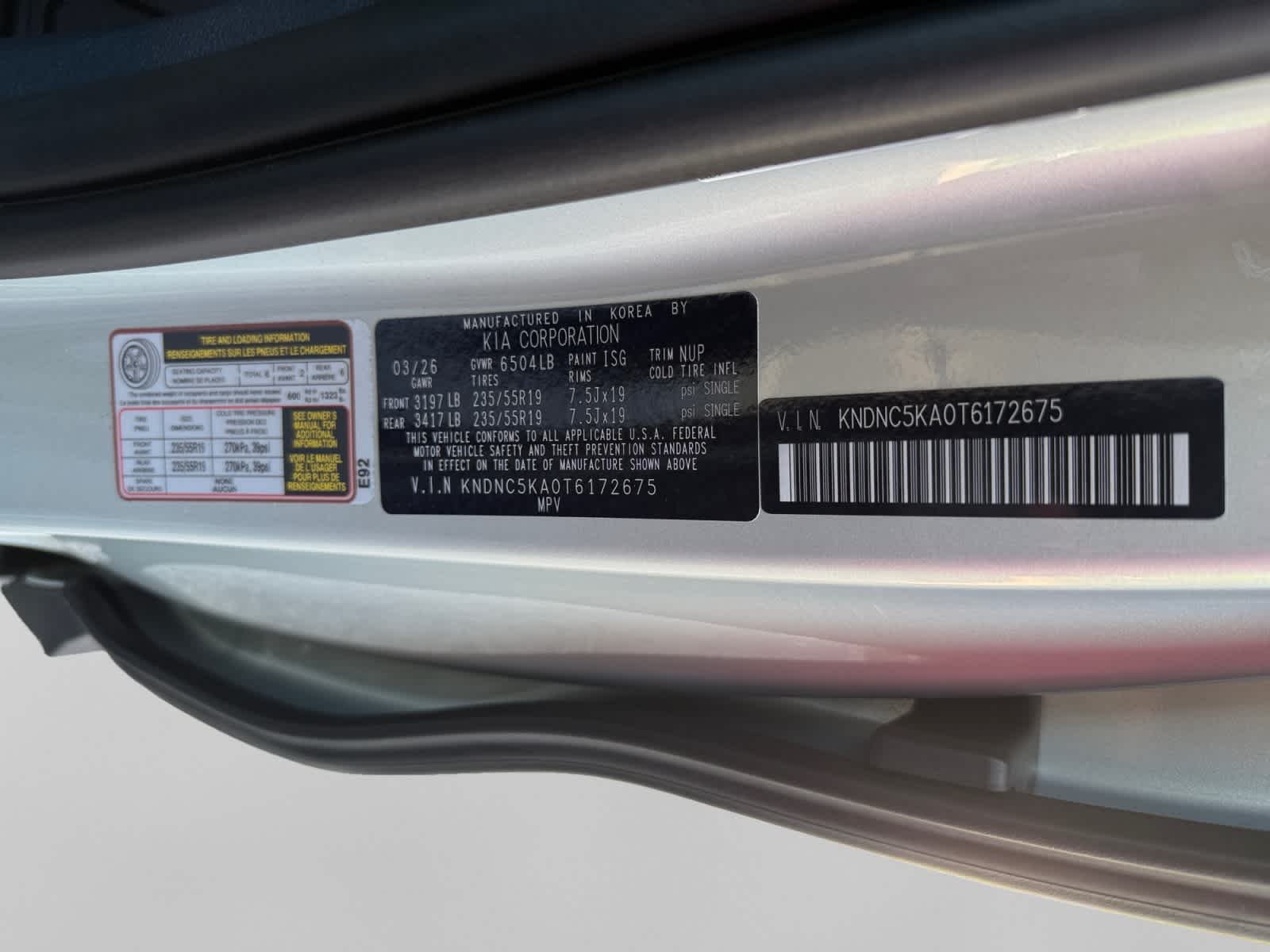 New 2026 Ivory Silver Kia EX image 25