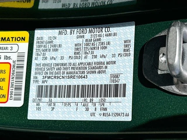 Used 2025 Green Ford Outer Banks image 30