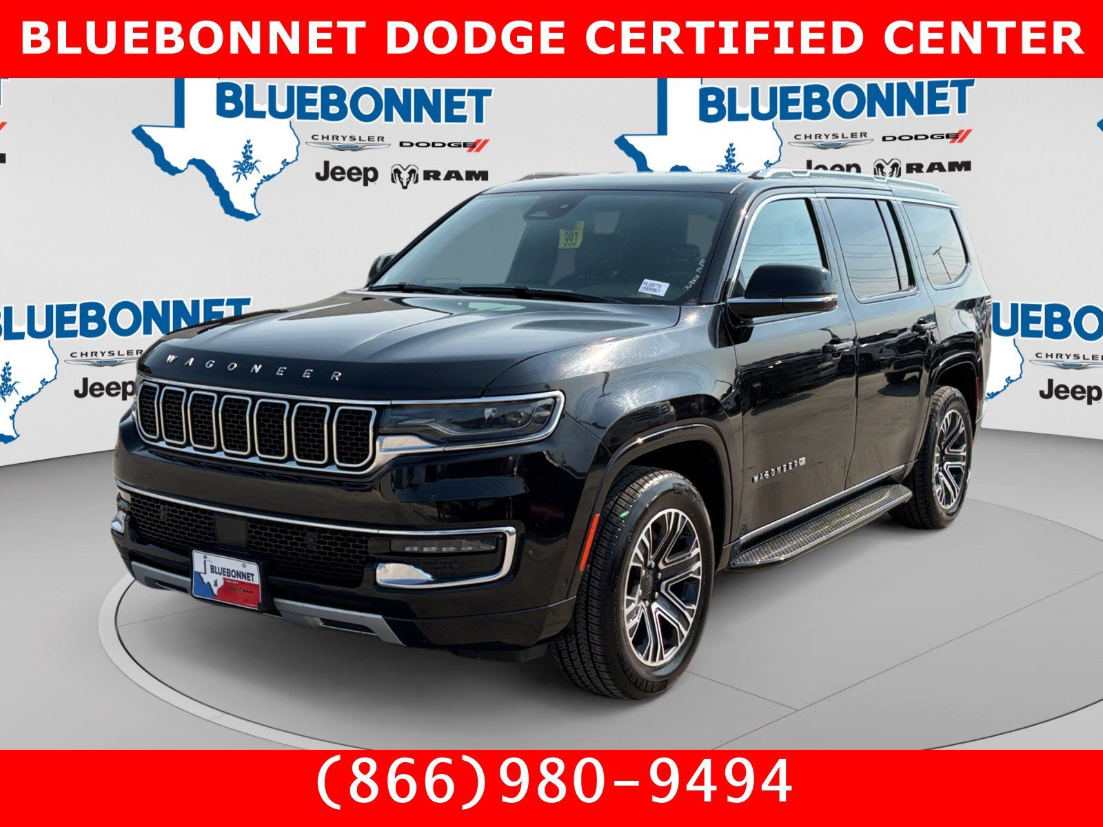 Used 2024 Diamond Black Crystal Pearlcoat Jeep Series II image 1