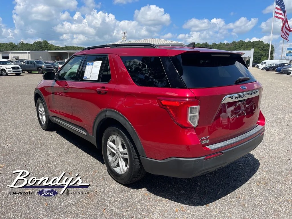 Used 2021 Red Metallic Ford XLT image 12