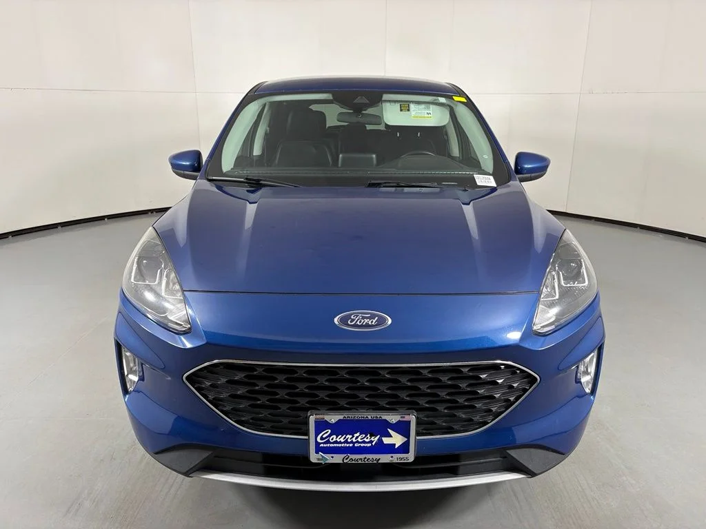 Used 2022 Blue Metallic Ford SEL image 3