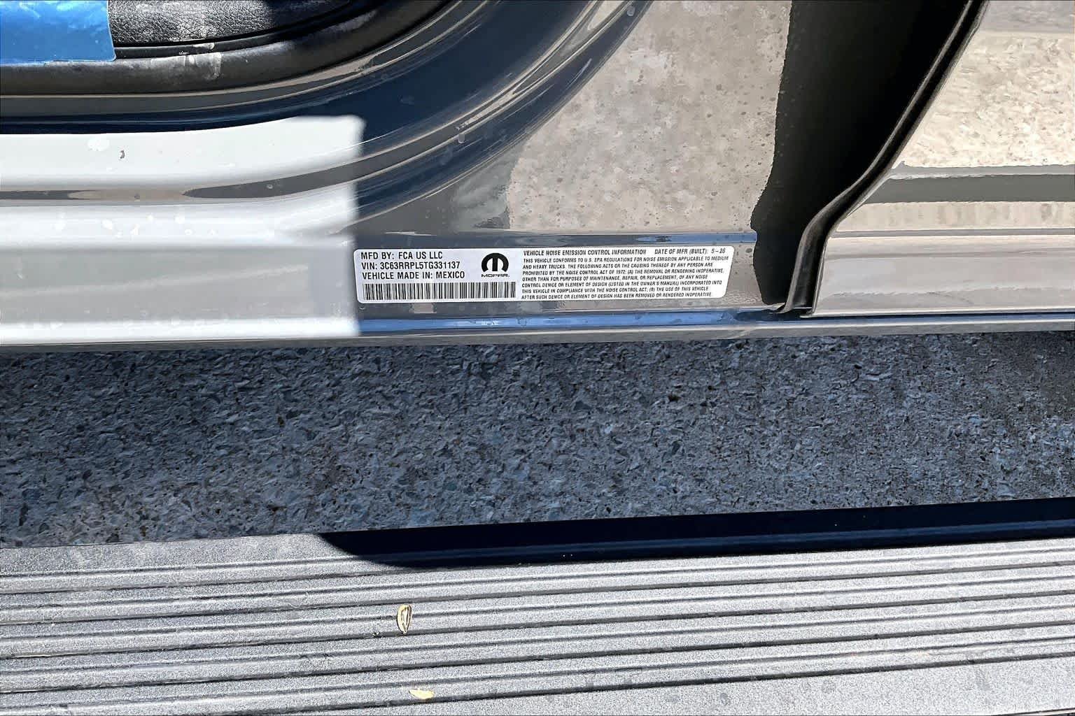 New 2026 Ceramic Gray Clear-Coat Exterior Paint RAM Limited image 21