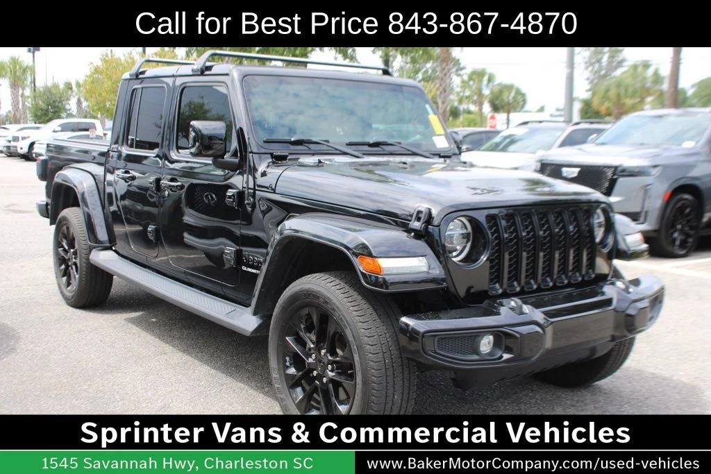 Used 2021 Black Clearcoat Jeep Overland image 6