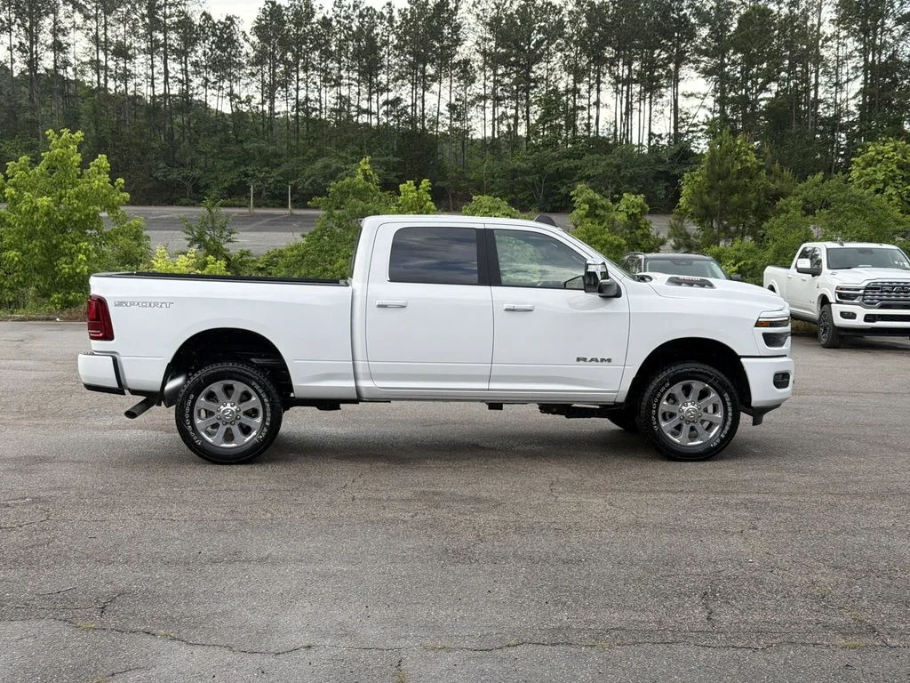 New 2026 Bright White Clear-Coat Exterior Paint RAM Laramie image 2