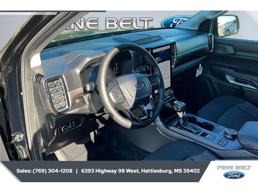New 2025 Shadow Black Ford XLT image 13