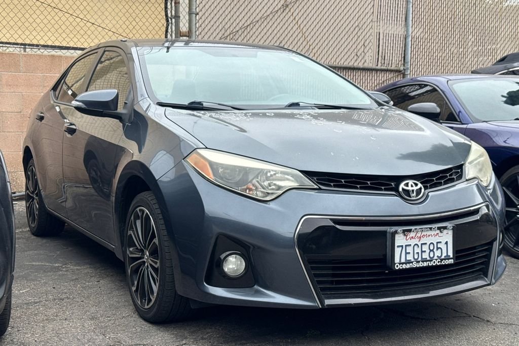 Used 2014 Toyota Corolla S Plus with VIN 5YFBURHE3EP094101 for sale in Fullerton, CA
