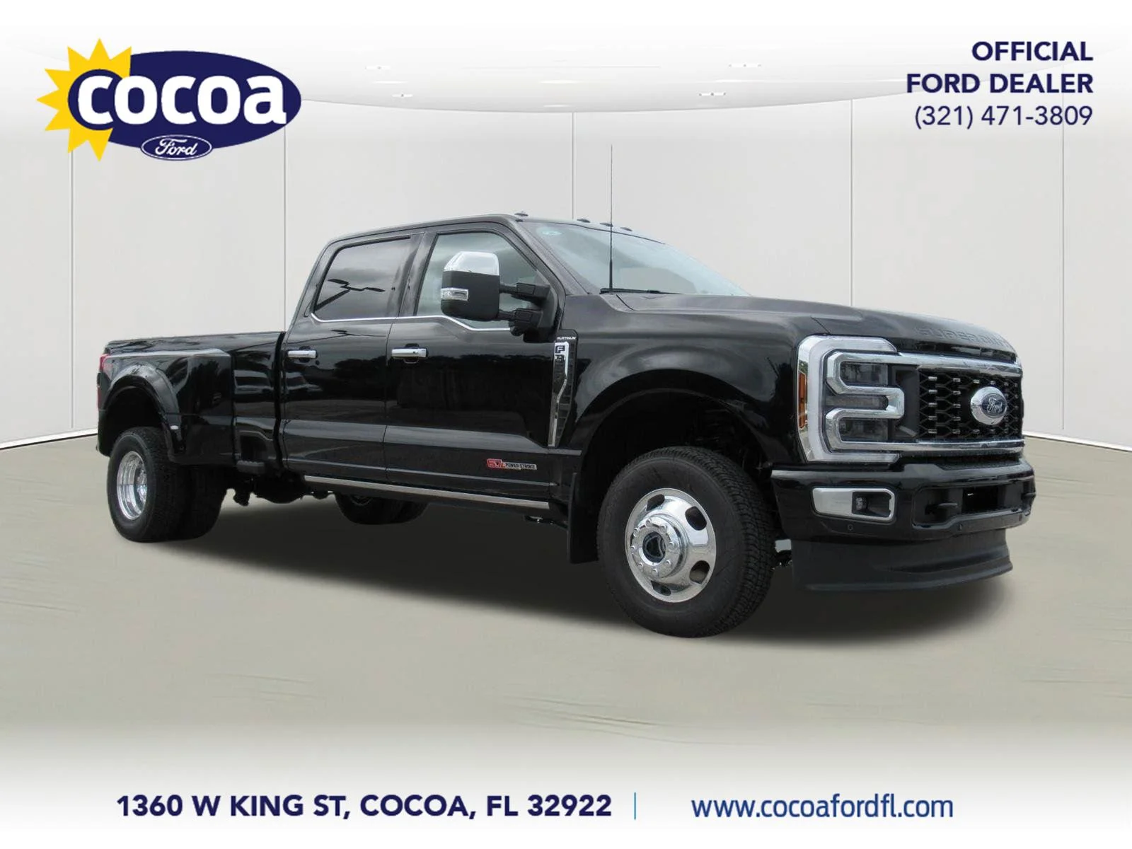 New 2026 Agate Black Metallic Ford F-350® Platinum® image 1