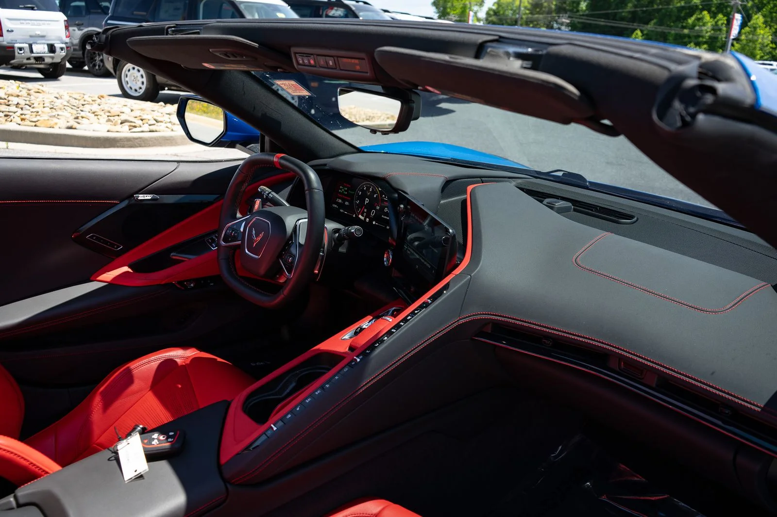 Used 2023 Blue Metallic Chevrolet Stingray image 42