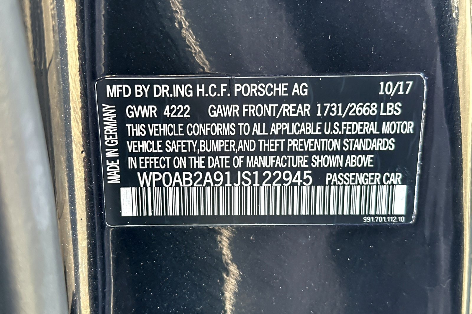 Used 2018 BLACK Porsche Carrera S image 27