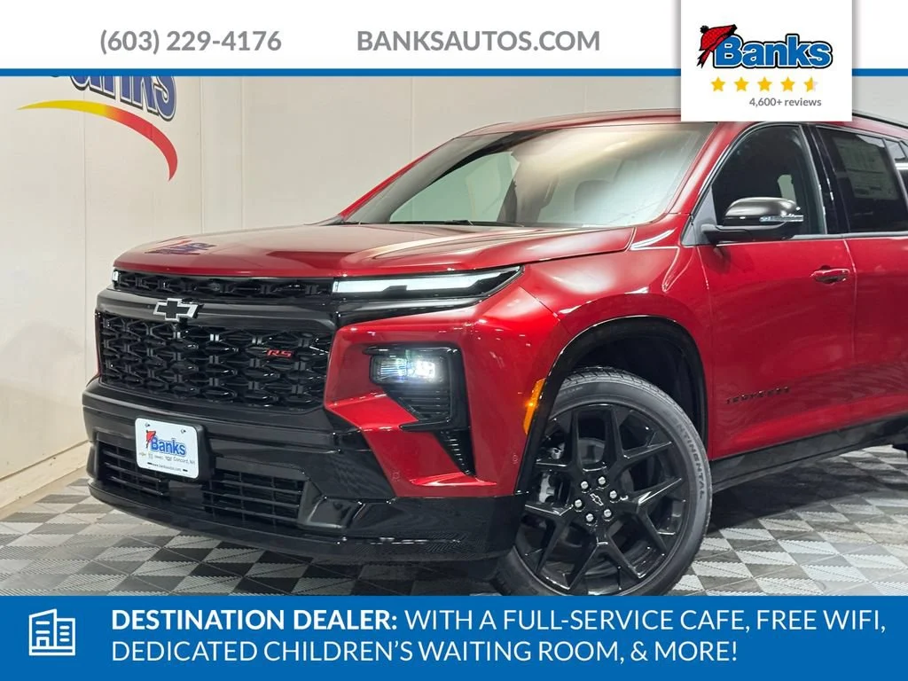 New 2026 Radiant Red Tintcoat Chevrolet RS image 3