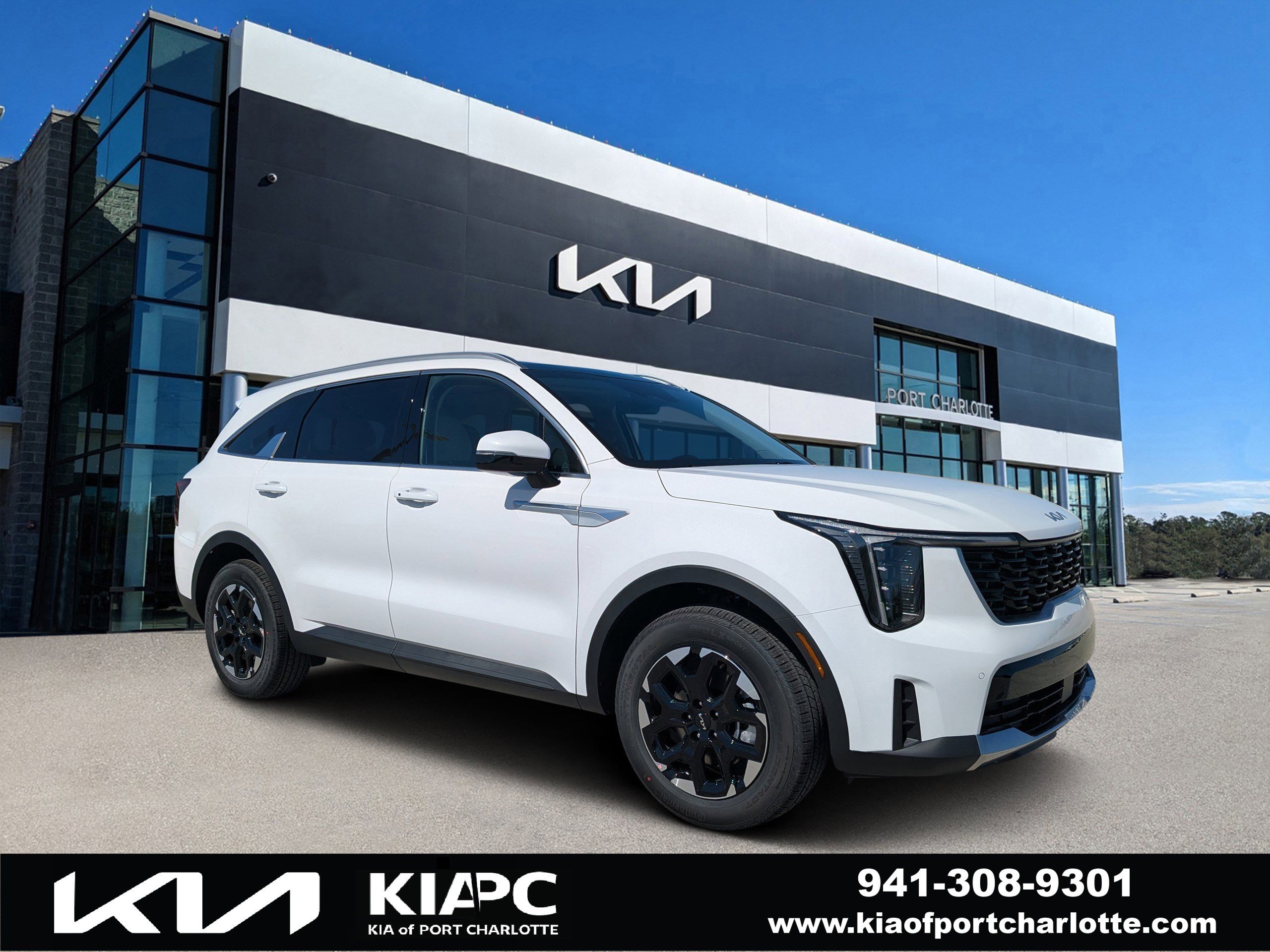 New 2026 Glacial White Pearl Kia S image 1