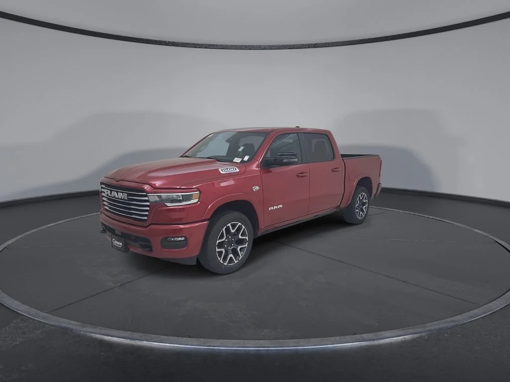 New 2026 Molten Red Pearl-Coat Exterior Paint RAM Laramie image 7