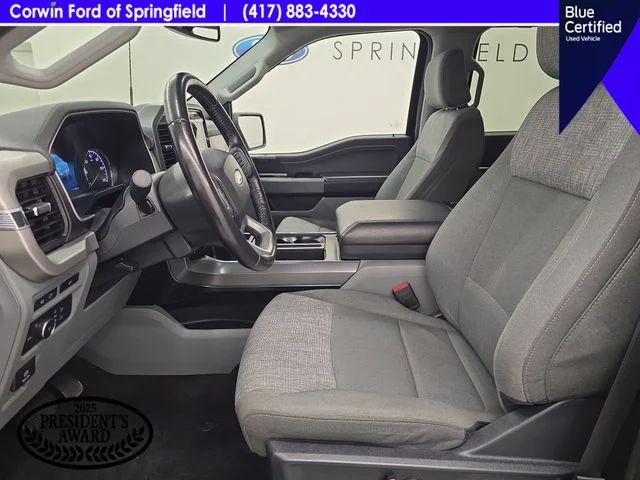 Certified Used 2022 Antimatter Blue Metallic Ford XLT image 21