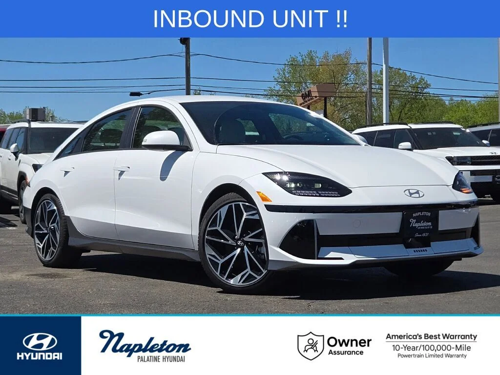 Used 2025 Hyundai IONIQ 6 SEL with VIN KMHM34AC3SA117265 for sale in Palatine, IL