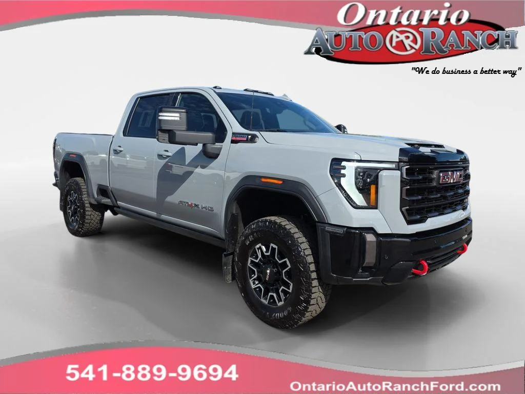 Used 2024 Thunderstorm Grey GMC AT4X image 1