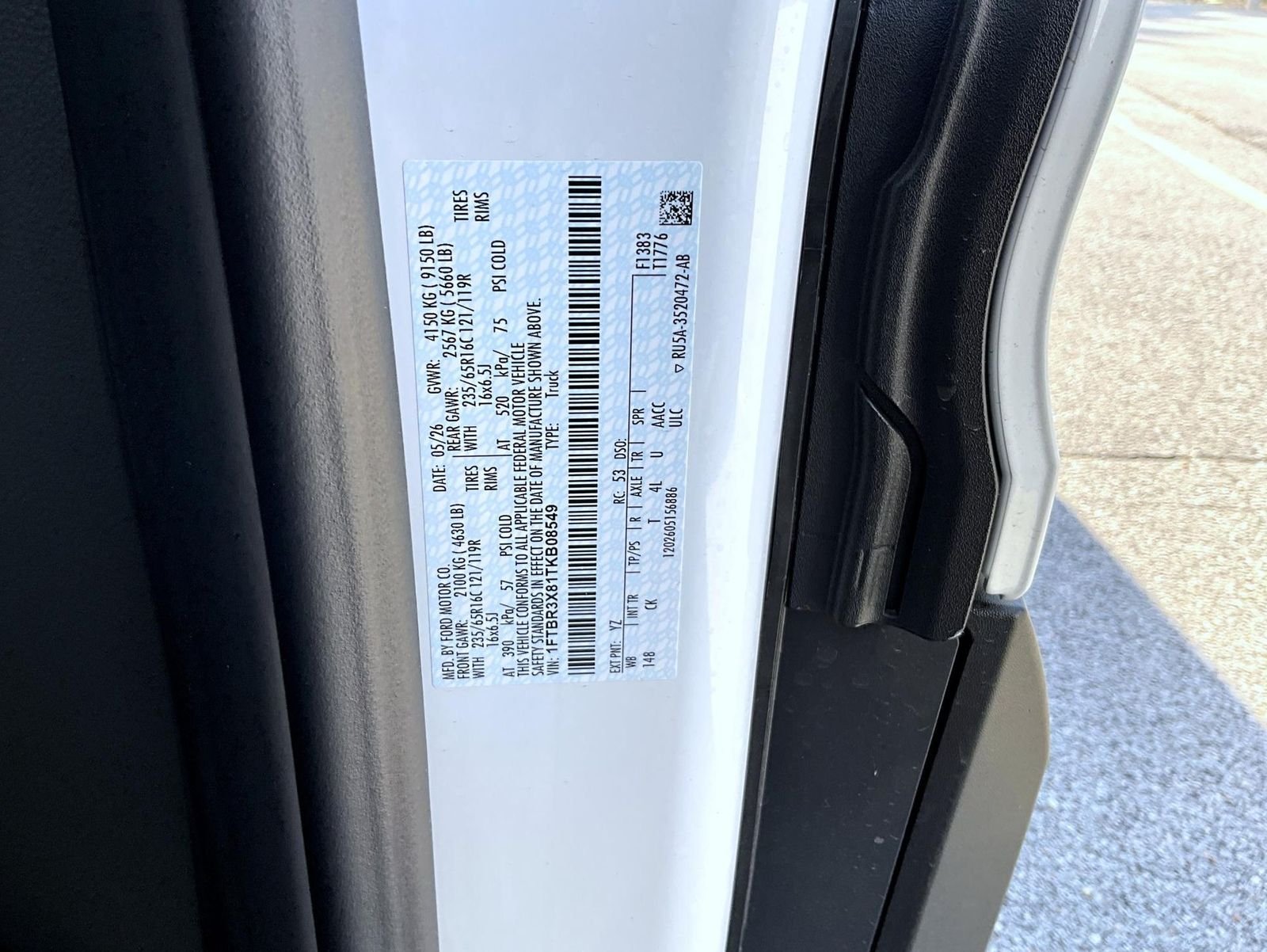 New 2026 Oxford White Ford XL Cargo image 23