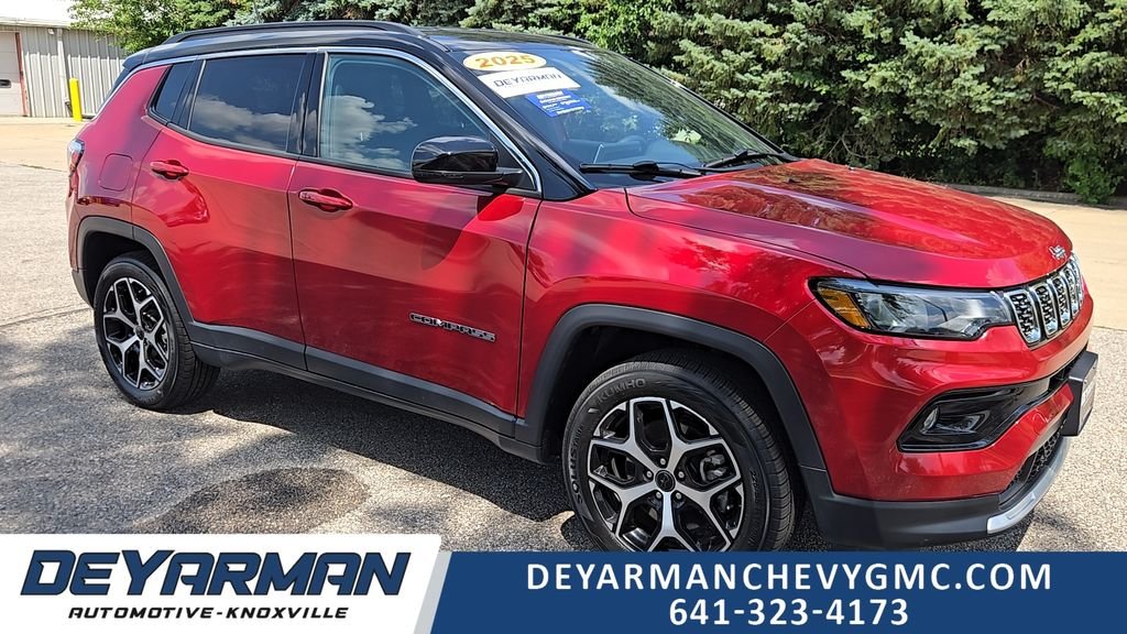 Used 2025 Red Jeep Limited image 1