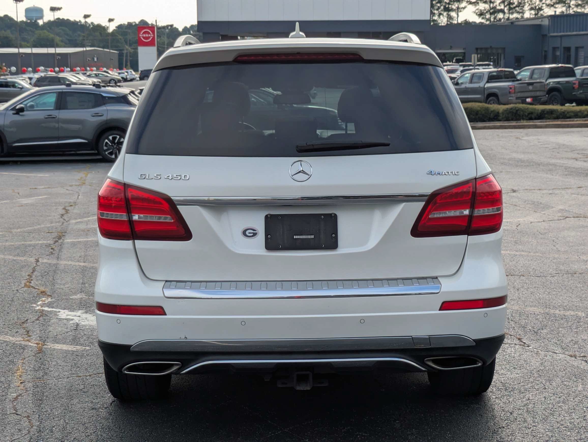Used 2018 White Mercedes-Benz GLS 450 image 4