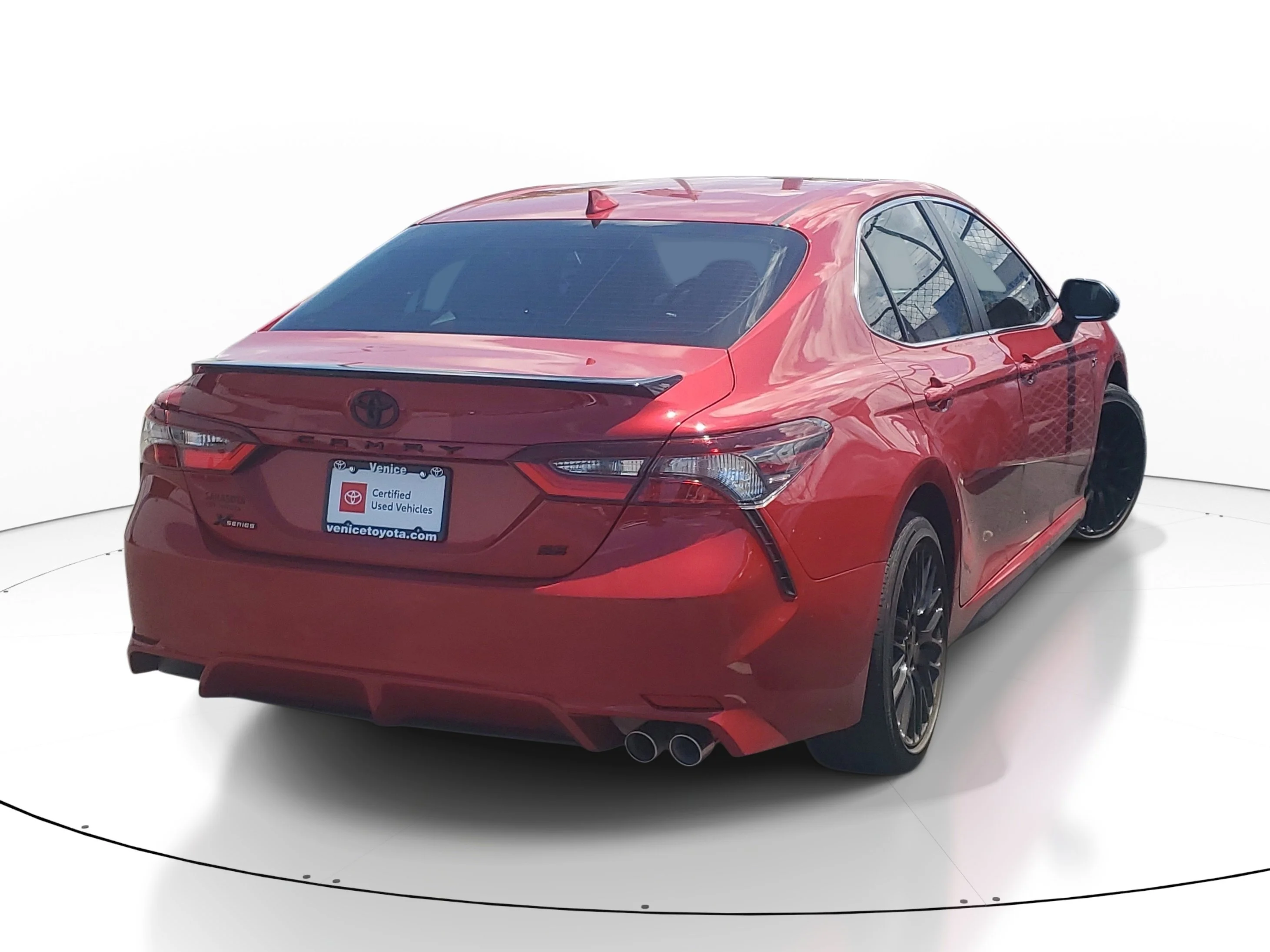 Used 2024 Supersonic Red Toyota SE image 2