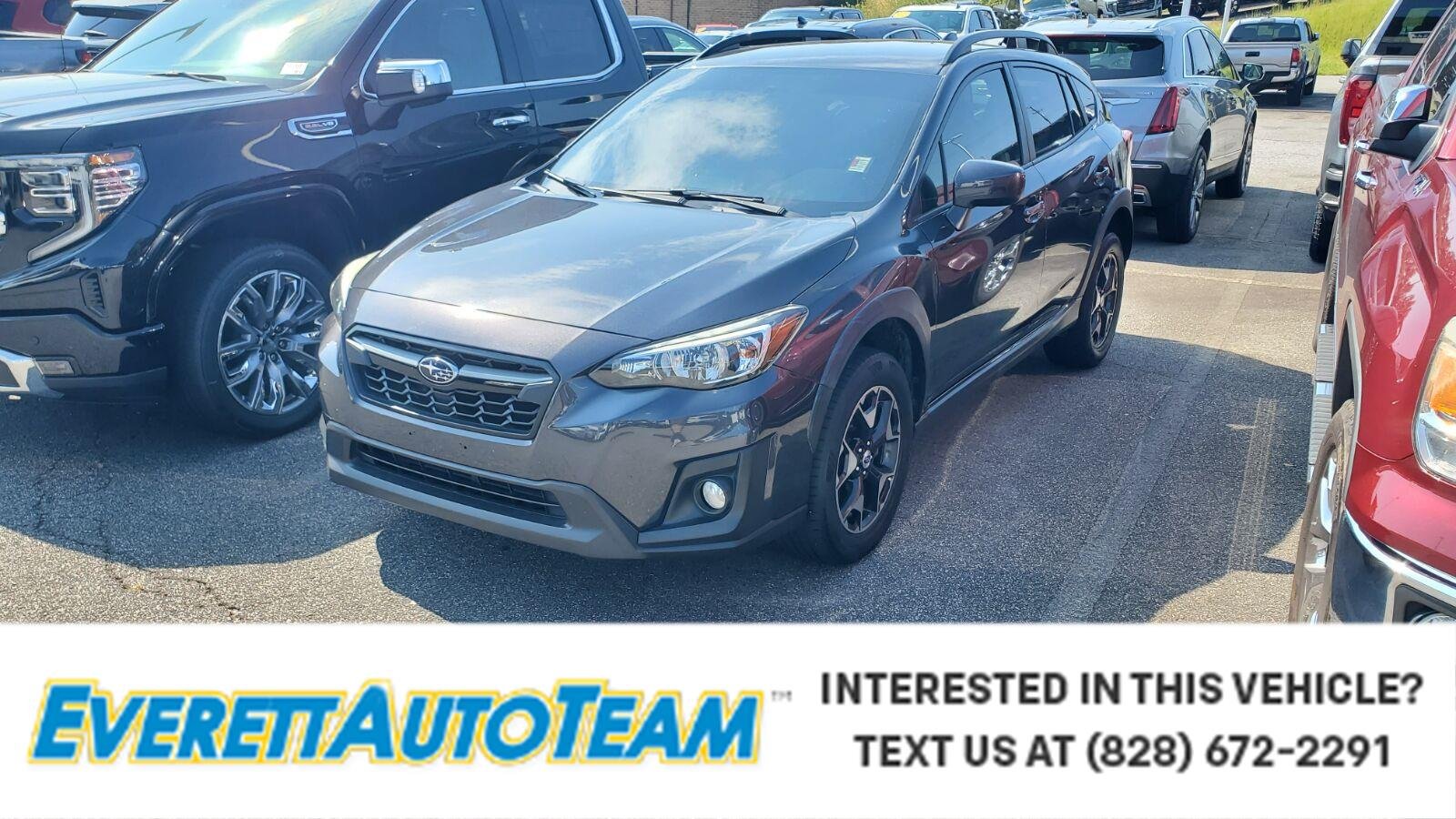 Used 2018 Dark Gray Metallic Subaru Premium image 1