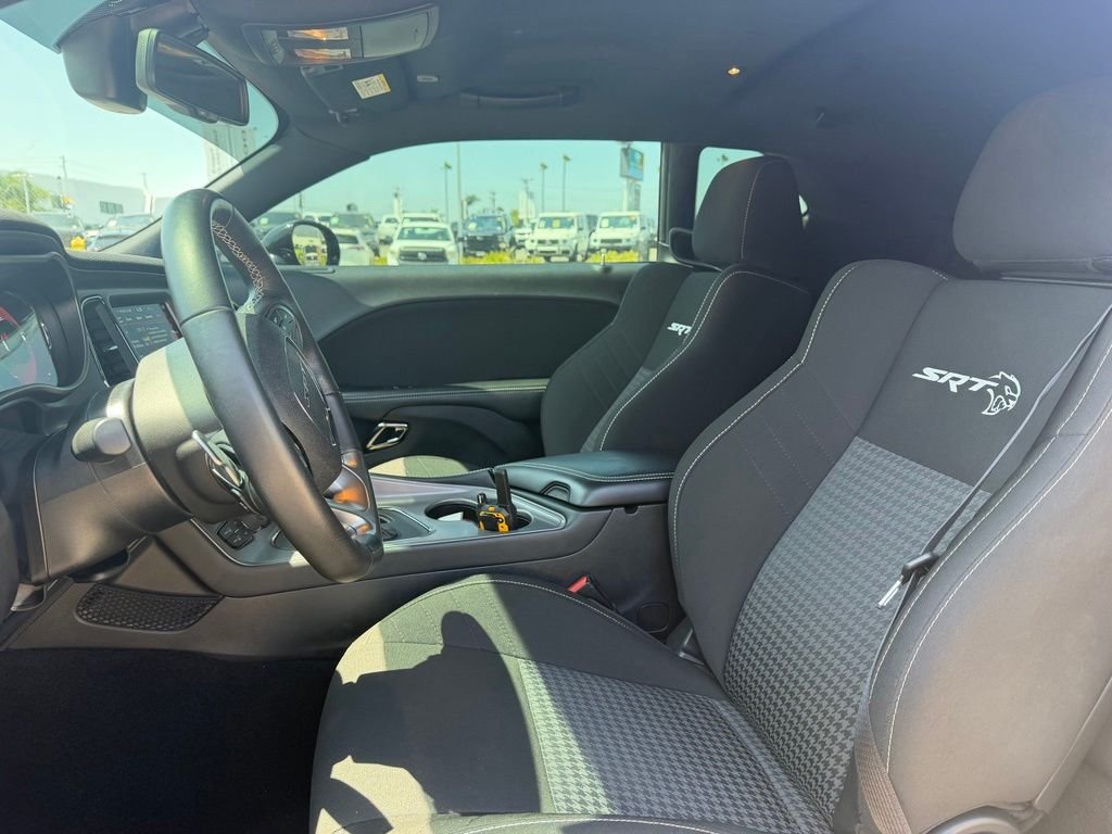 Used 2023 Pitch Black Clearcoat Dodge SRT Hellcat Widebody image 5