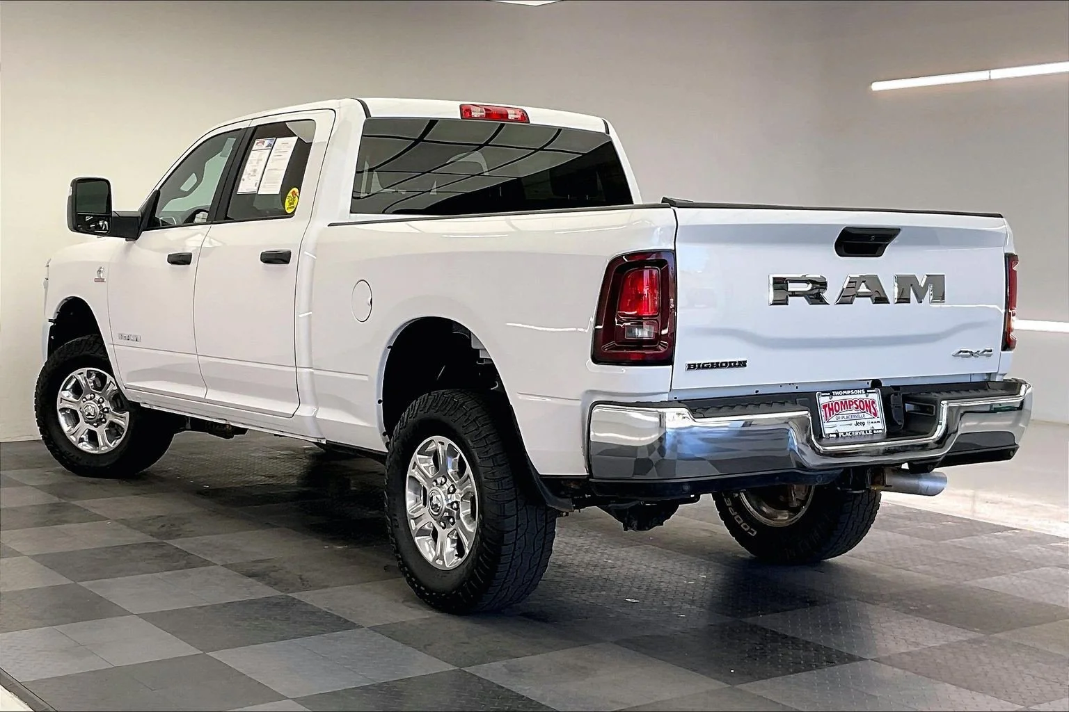 Used 2025 Bright White Clearcoat Ram Big Horn image 10