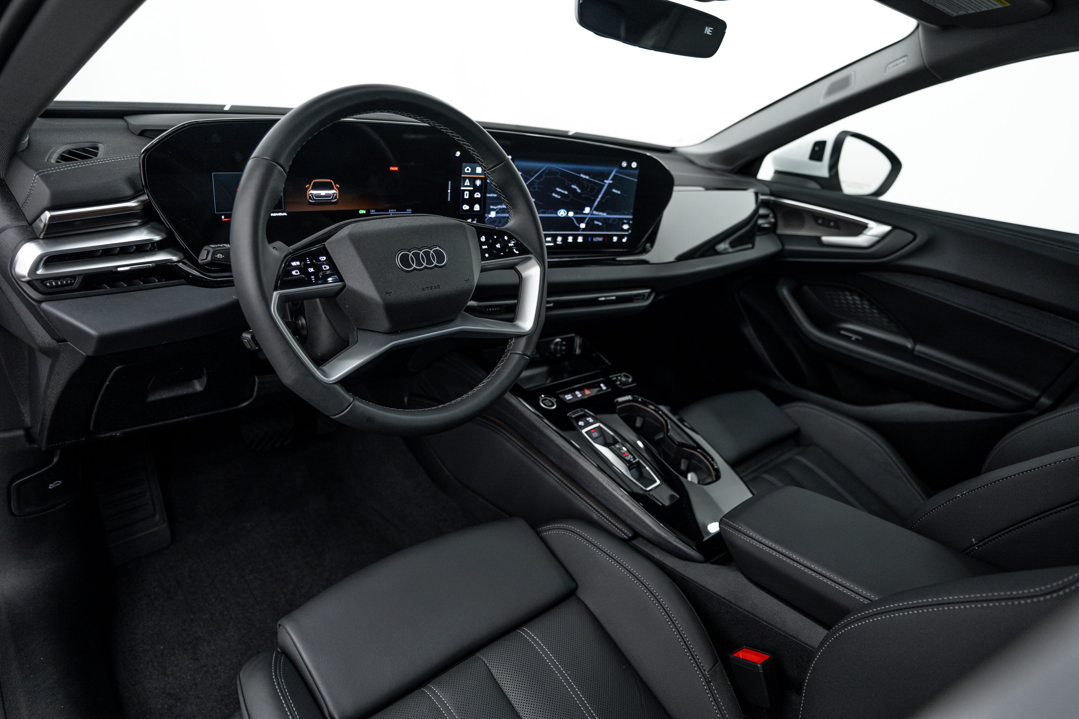 Used 2025 Glacier White Metallic Audi Premium Plus image 8