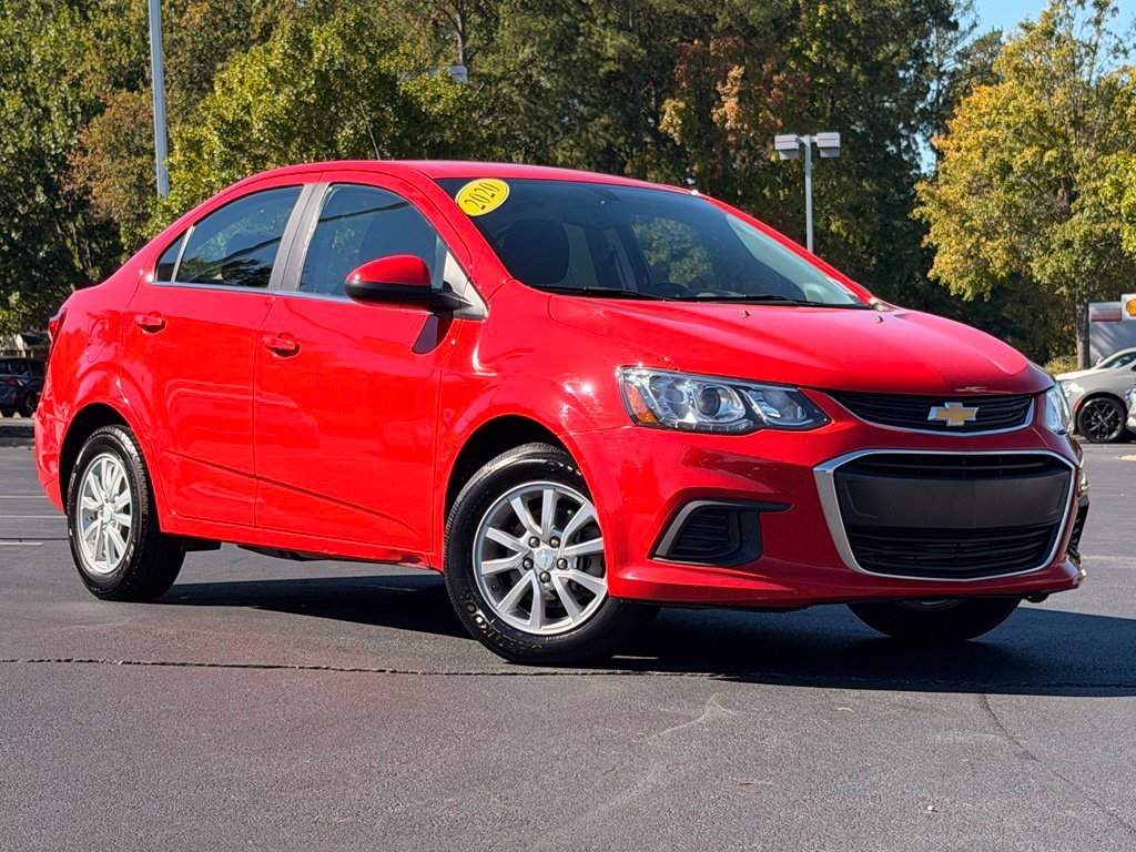 Used 2020 Chevrolet Sonic LT with VIN 1G1JD5SB1L4143176 for sale in Irmo, SC