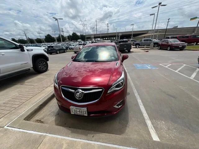 Used 2019 CHILI RED METALLIC Buick Essence image 2