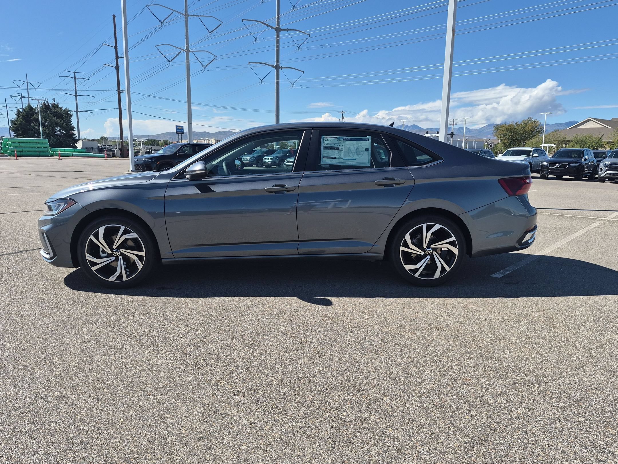 New 2027 Platinum Gray Metallic Volkswagen SEL image 7