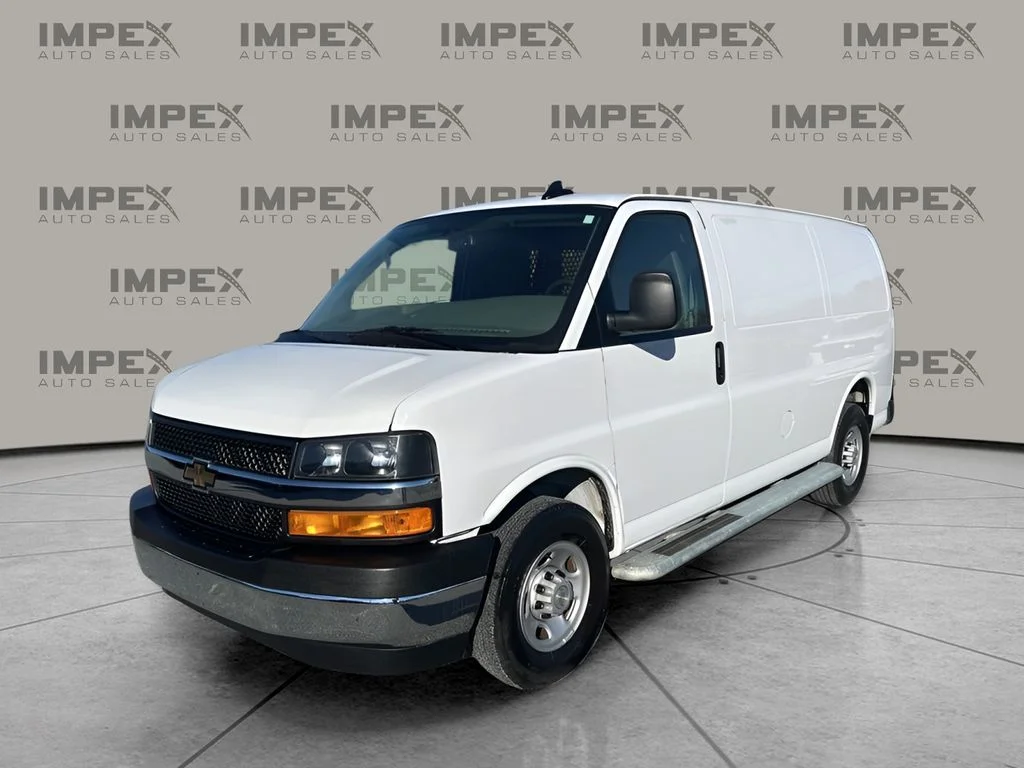 Used 2024 White Chevrolet Work Van image 1