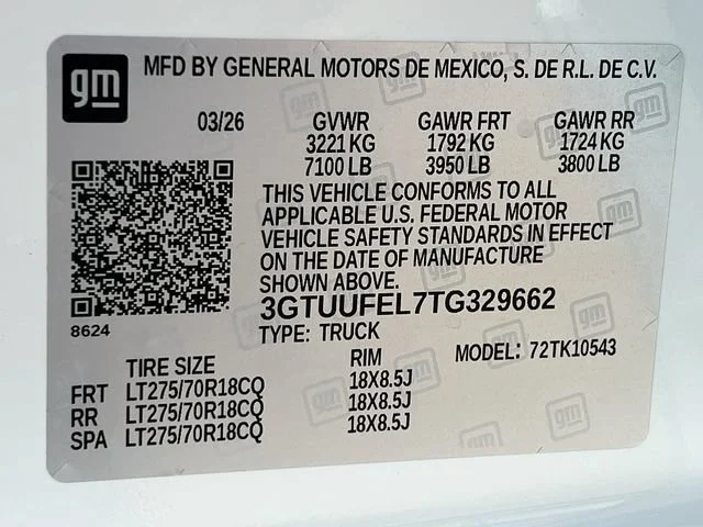 2026 GMC Sierra 1500 AT4X - Photo 20