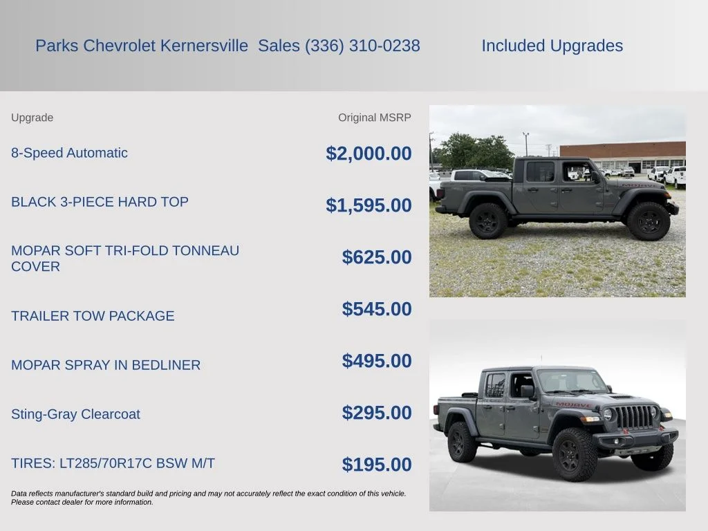 Used 2021 Gray Jeep Mojave image 4