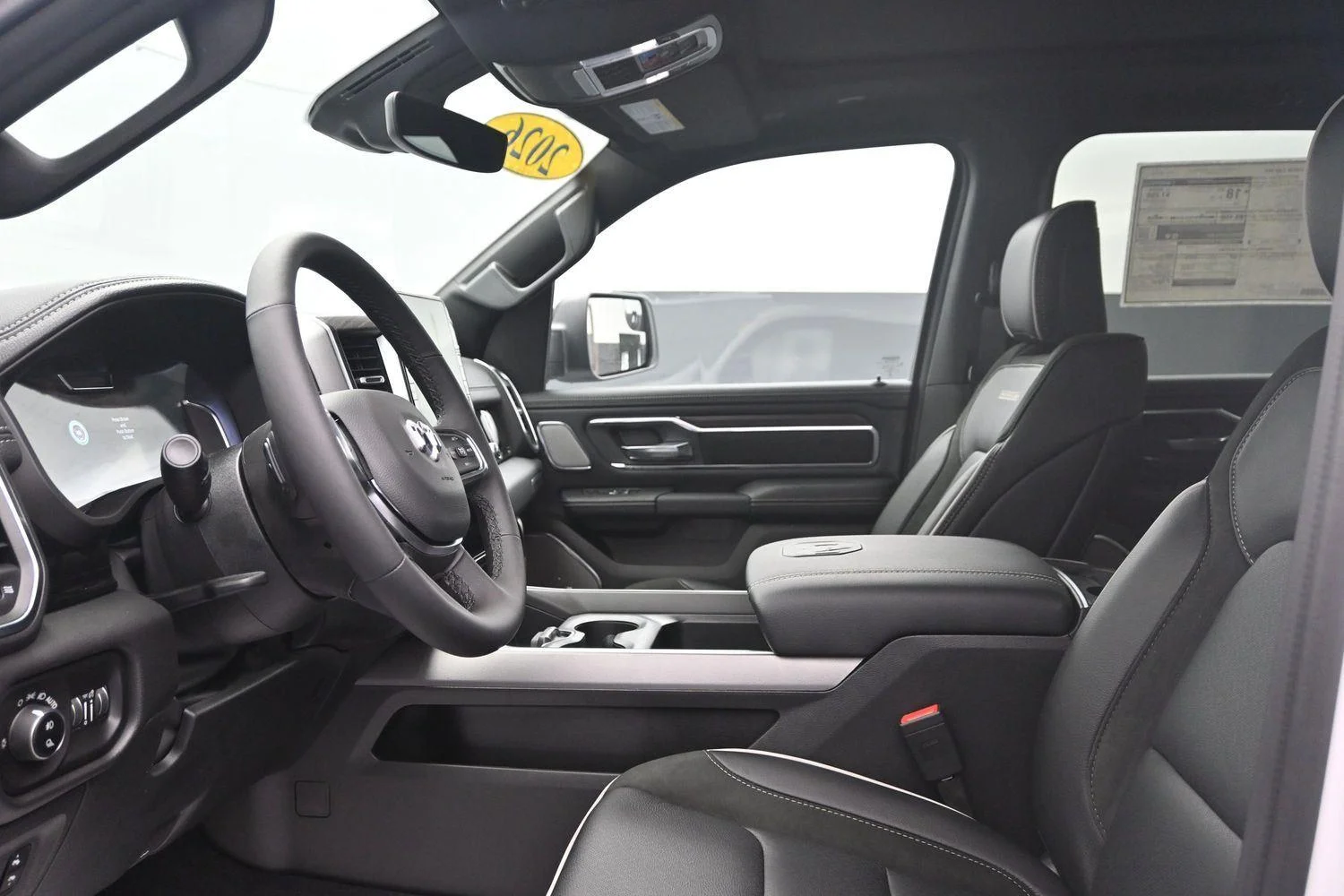 New 2026 Bright White Clear-Coat Exterior Paint RAM Laramie image 24