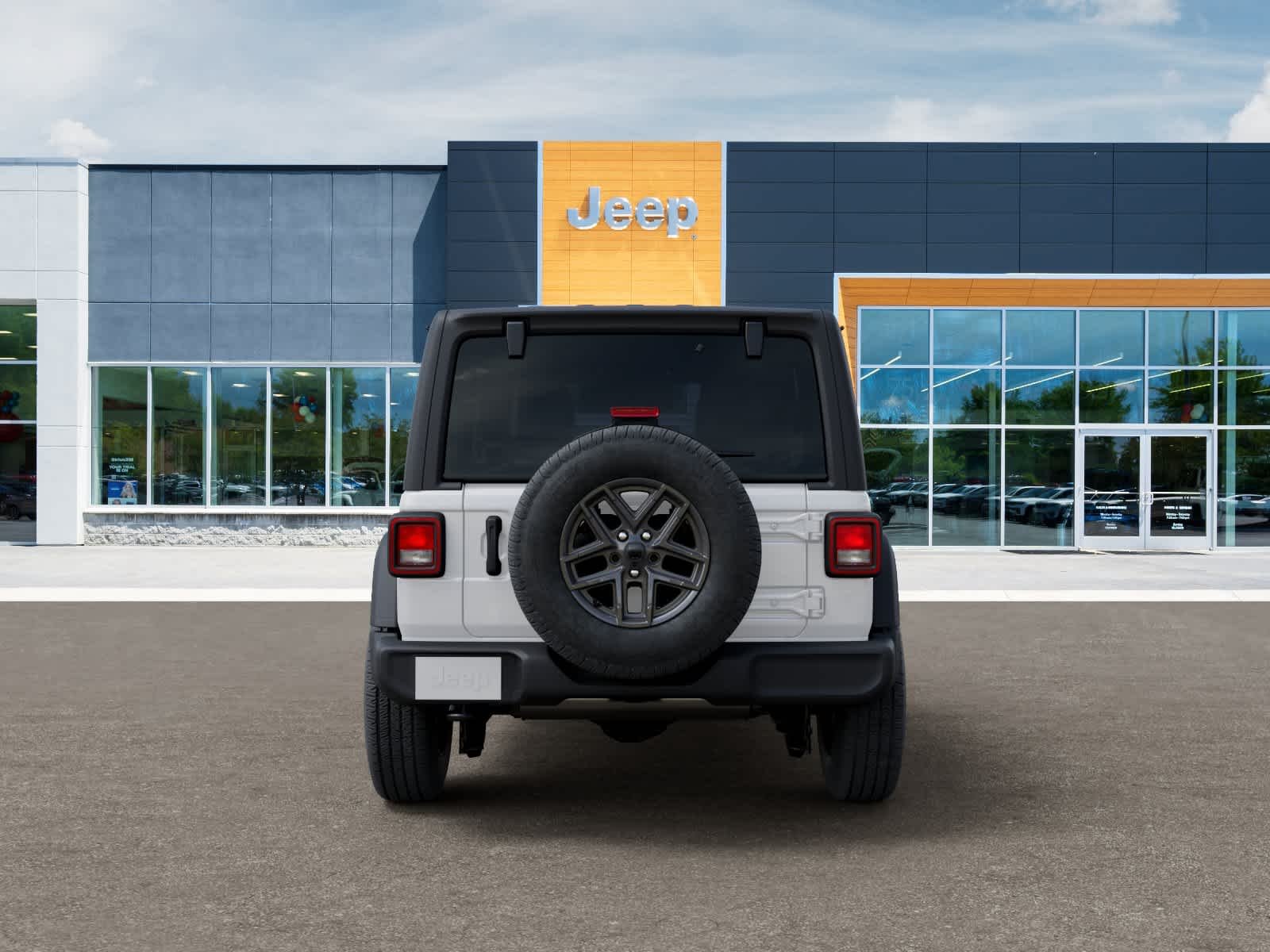 New 2026 Bright White Clearcoat Jeep Sport image 7