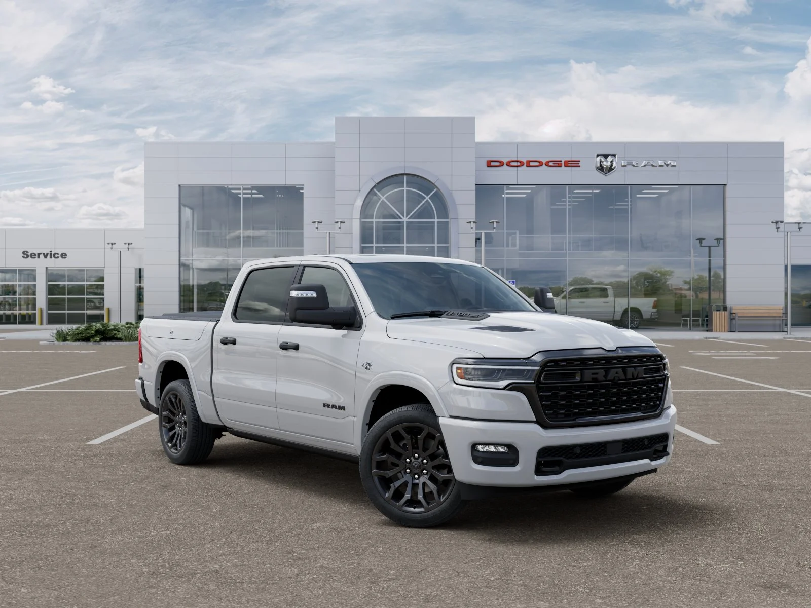 New 2026 Bright White Clearcoat RAM Limited image 32