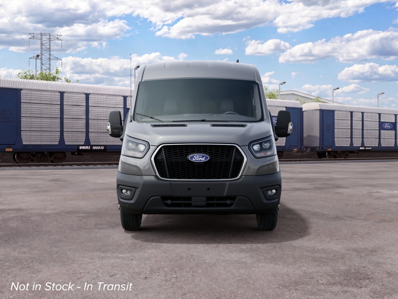 New 2027 Carbonized Gray Metallic Ford Cargo Van image 3