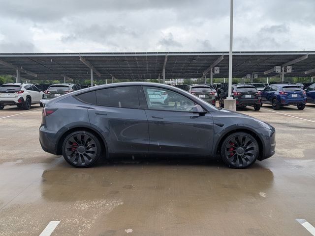 Used 2022 Gray Tesla Performance image 4