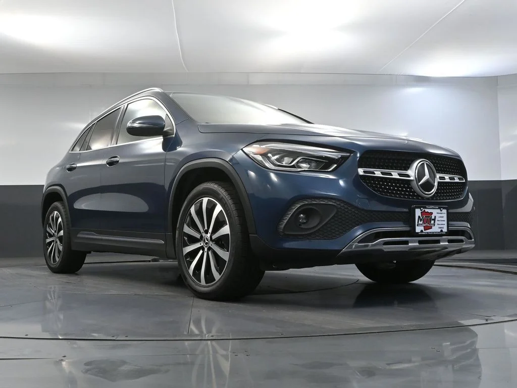 Used 2022 Blue Mercedes-Benz GLA 250 image 44