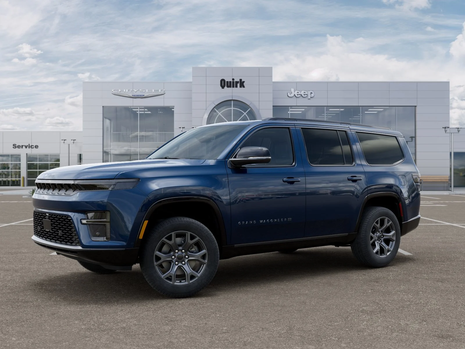 New 2026 Fathom Blue Pearl-Coat Exterior Paint Jeep Limited Altitude image 28