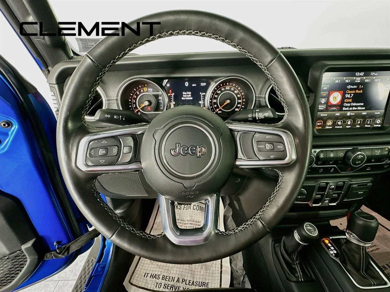 Used 2021 Hydro Blue Pearlcoat Jeep Overland image 10