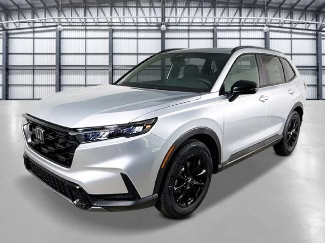 New 2027 Solar Silver Metallic Honda Sport-L Hybrid 2WD image 1