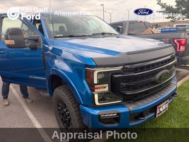 Used 2020 Blue Ford LARIAT image 1
